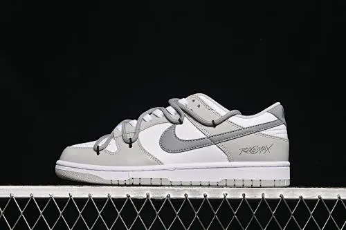 All categories Nk SB Dunk Series Nk SB Dunk Low High-end customized low-top sneakers Nike SB Dunk Low white gray strap low-top casual sneakers DD1391-103